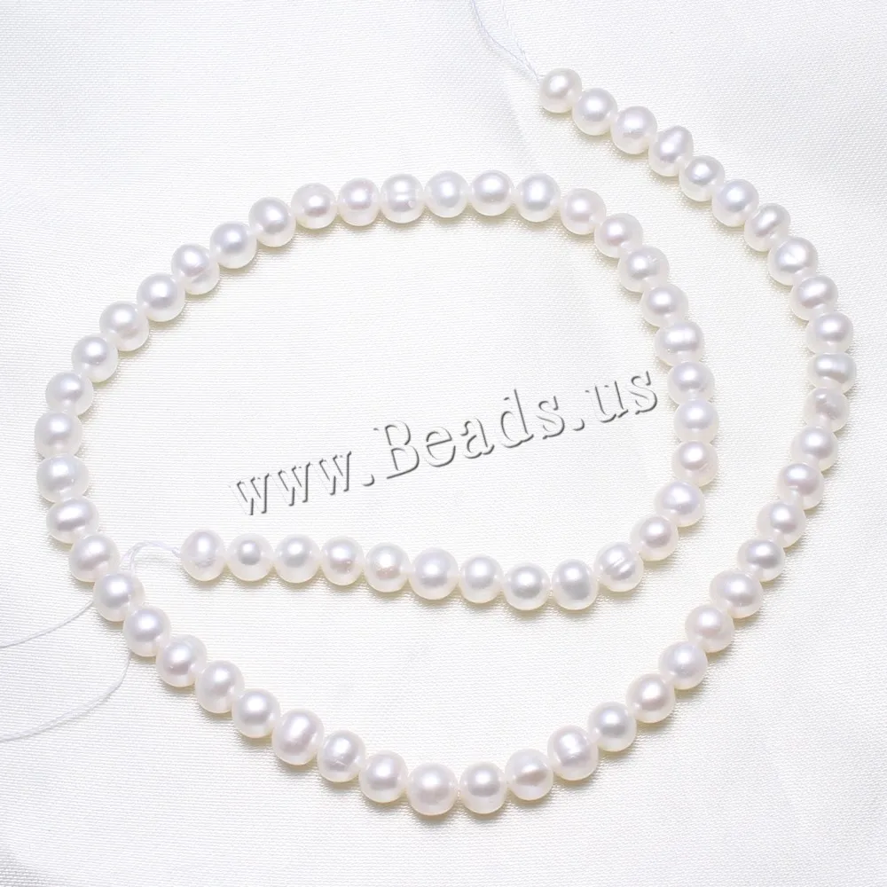 

Cultured Potato Freshwater Pearl Beads Natural White 5-6mm Approx 0.8mm Sold Per Approx 15.5 Inch Strand