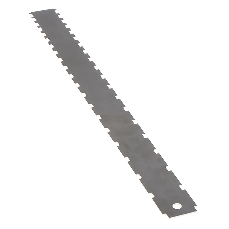 

Guitar Fingerboard Ruler Silver Stainless Steel Guitar Neck Notched Straight Edge Luthiers Tool Guitar Accessories