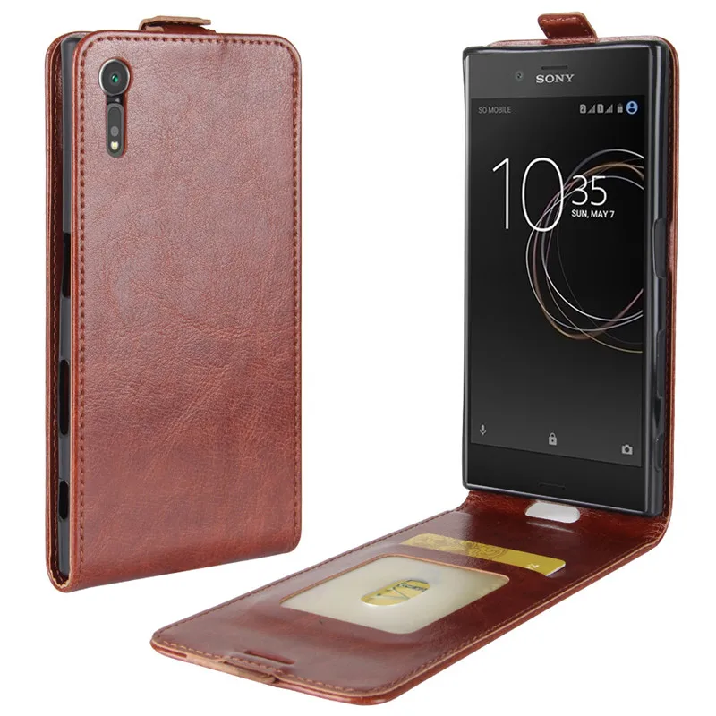 Роскошный чехол для Sony Xperia XZ кожаный флип с двумя Sim картами F8331 F8332 5 2 дюйма XZS G8232