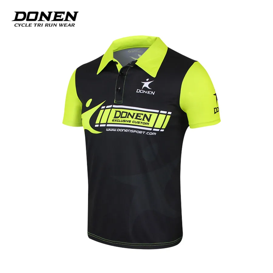 DONEN Golf Polo рубашка Стиль велосипедная одежда Велоспорт Джерси анти-пот дышащие для
