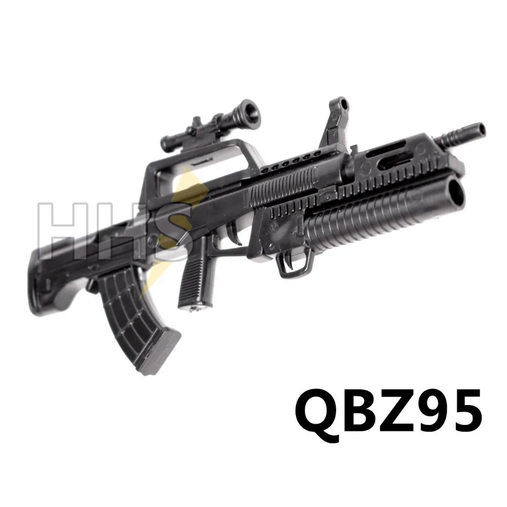 1:6 1/6 масштаб 12 дюймов фигурки QBZ-95 винтовка пусковая установка модель пушки для