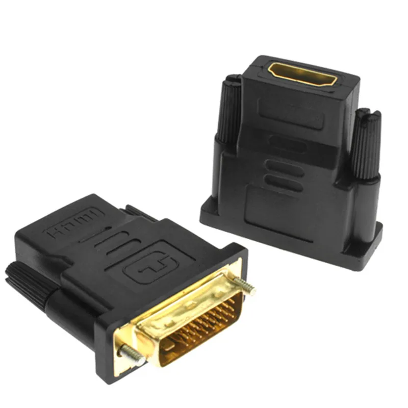 DVI в HDMI адаптер конвертер 24 + 5 папа Женский для HDTV LCD ПК компьютера PS3 PS4 TV BOX |
