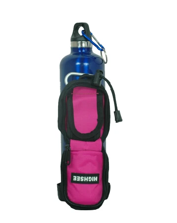 Free shipping outdoor Pocket bottle water bag mineral kettle case set molle travel hiking camping glass cover | Багаж и сумки