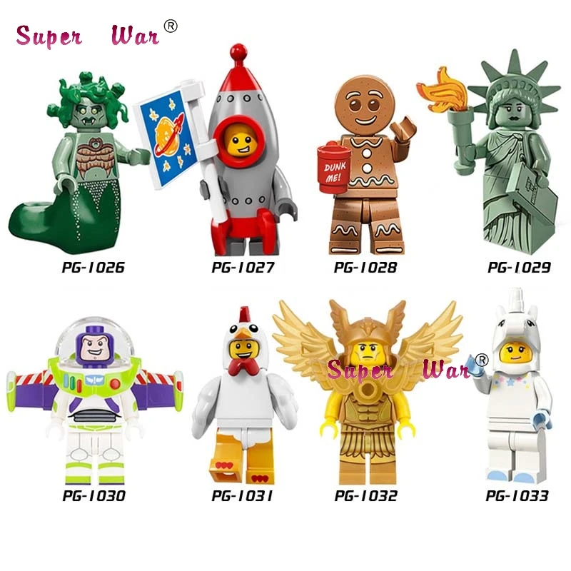 10Set-pg8061 10 компл. Мультфильм серии 4 девочки время приключений игрушки История Бэтмен фильм Seiya строительные блоки модель детей - Цвет: 10Set-pg8061