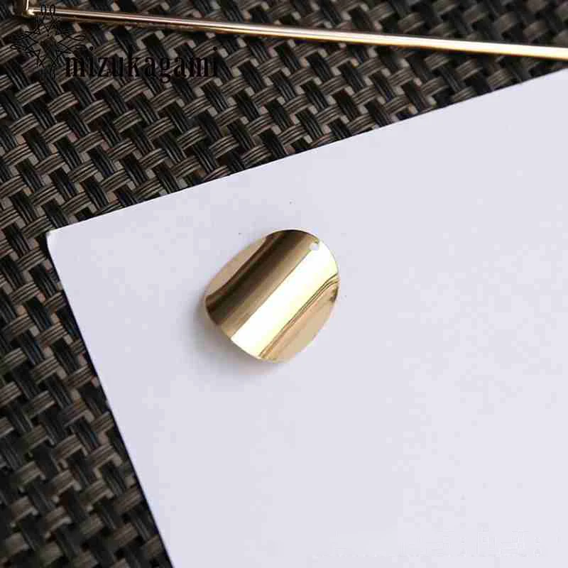 Сплав Золотой Серебряный смайлик монета амулеты 10 шт./лот для DIY модные серьги ювелирные аксессуары
