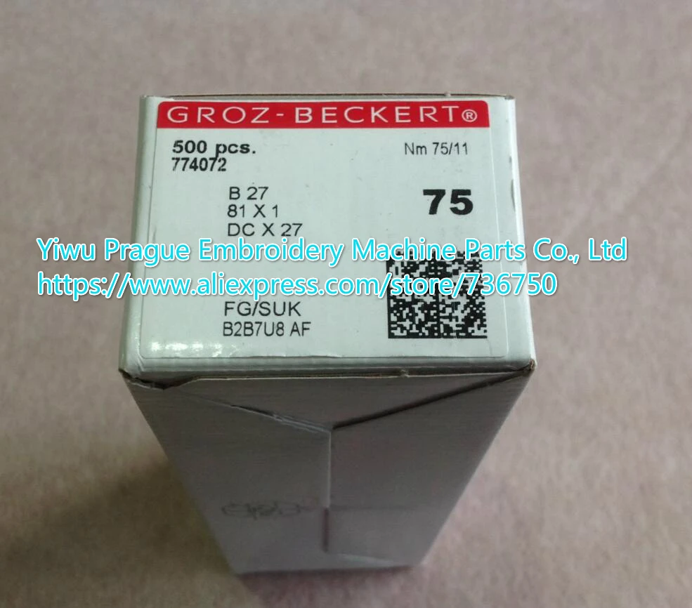 500 pcs 100% Genuine Groz Beckert Sewing Needle B27 DC X 1 81 27 Gebedur Wholesale Price Yiwu Prague Company | Дом и сад