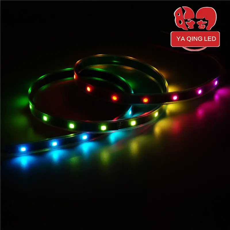 1 ~ 100 м 30 60 74 96 144 led/M WS2812B WS2812 SK6812 Светодиодная лента 5050 RGB полноцветная