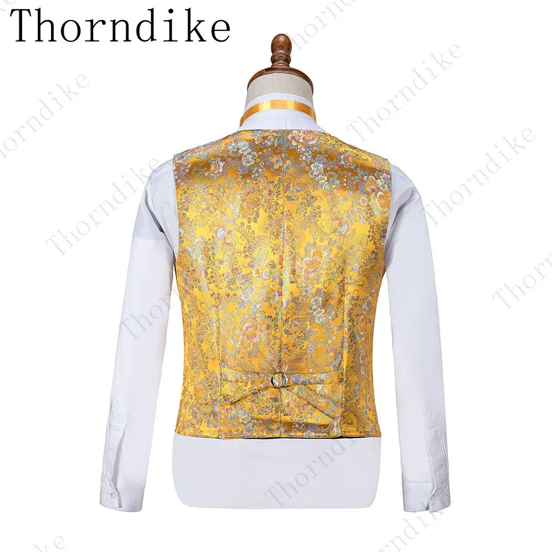 Yellow Jacquard Shine Men Formal Tuxedos Suits For Weddings Business Double-Breasted Shawl Lapel Best Groom Mens Custom Made | Мужская