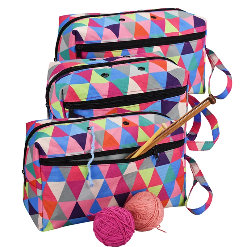 Новое поступление 2019 сумка для хранения пряжи вязания крючков и спиц сделай сам