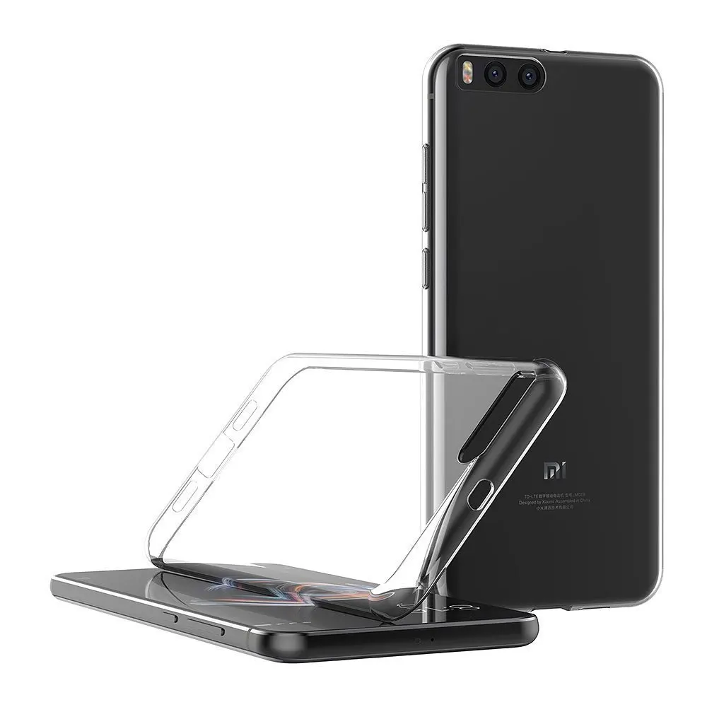 TPU Case for Xiaomi Mi Note 3 Ultra-Thin Soft Transparent Back Crystal Clear Slim Protective Silicone Full Cover |