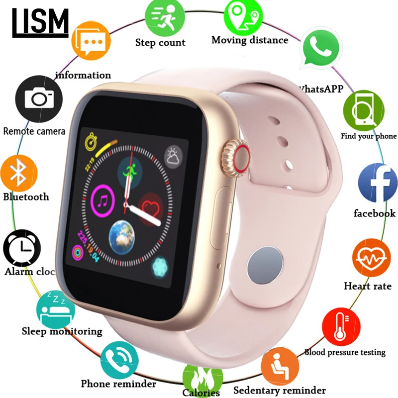 Новинка 2019 смарт-часы SIM 2G поддержка телефона Android камера TP видео плеер Bluetooth