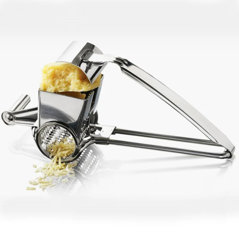 

High Quality Stainless Steel Multi-function Hand-cranked Grinder Cheese Grater Cheese Planer Chocolate Scraper Vegetable Planer