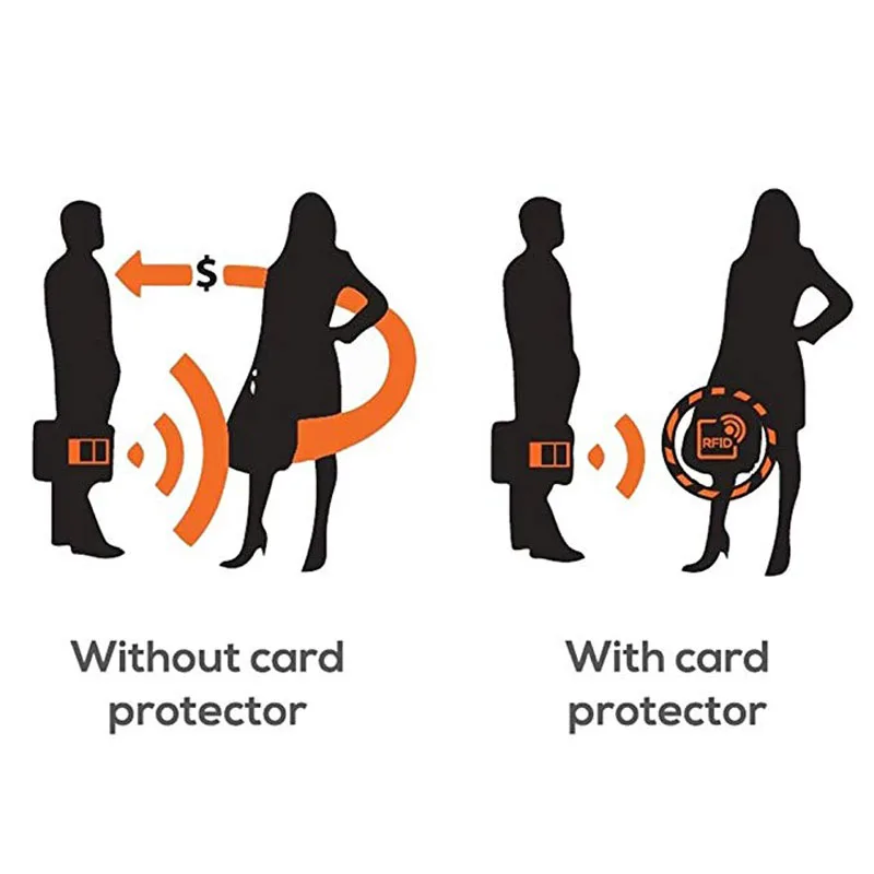 10 шт. защита от сканирования рукава для карт кражи RFID идентификация рукав