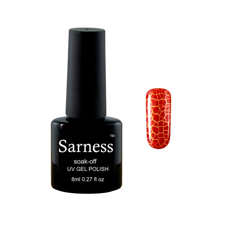 Sarness 12 Красочный Lucky Crack Гель-лак для ногтей лак 30 дней Профессиональный растрескивающийся лак для ногтей Полупостоянный Crackle UV гель лак - Цвет: 401