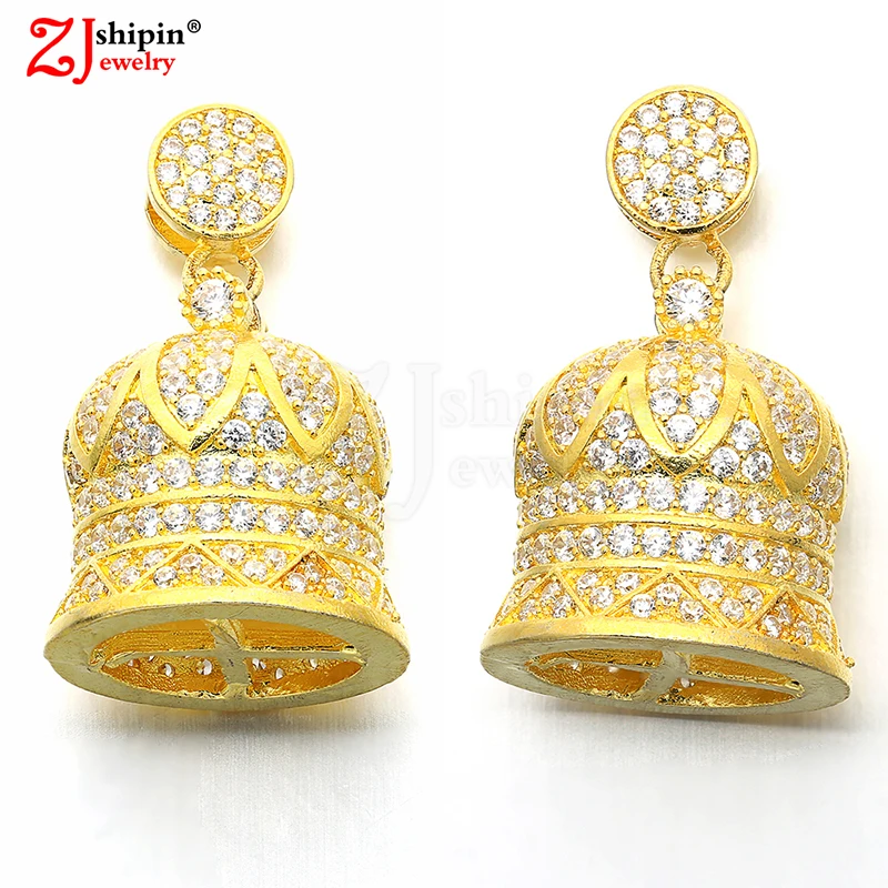 Роскошные инкрустированные фианитами аксессуары для ювелирных изделий из