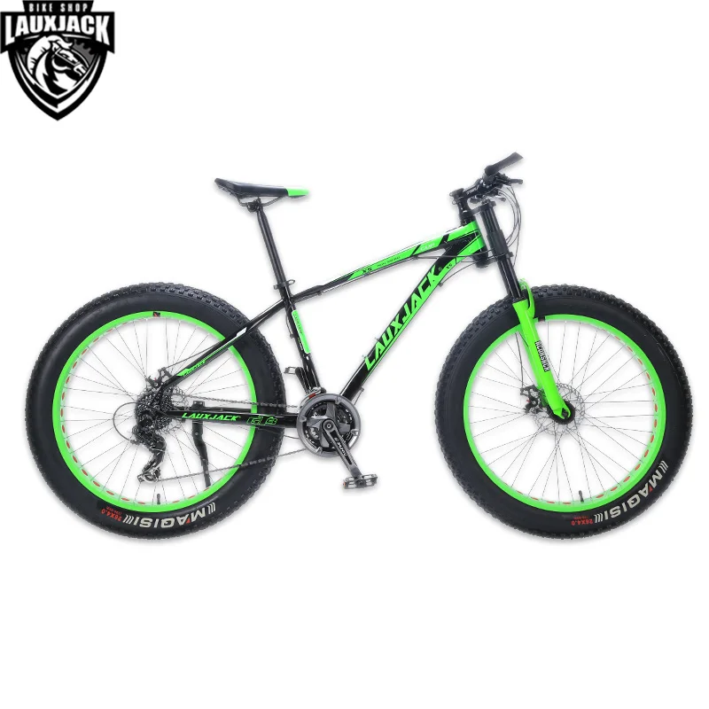 LAUXJACK Горный велосипед алюминиевая рама 24 скорости Shimano механические дисковые