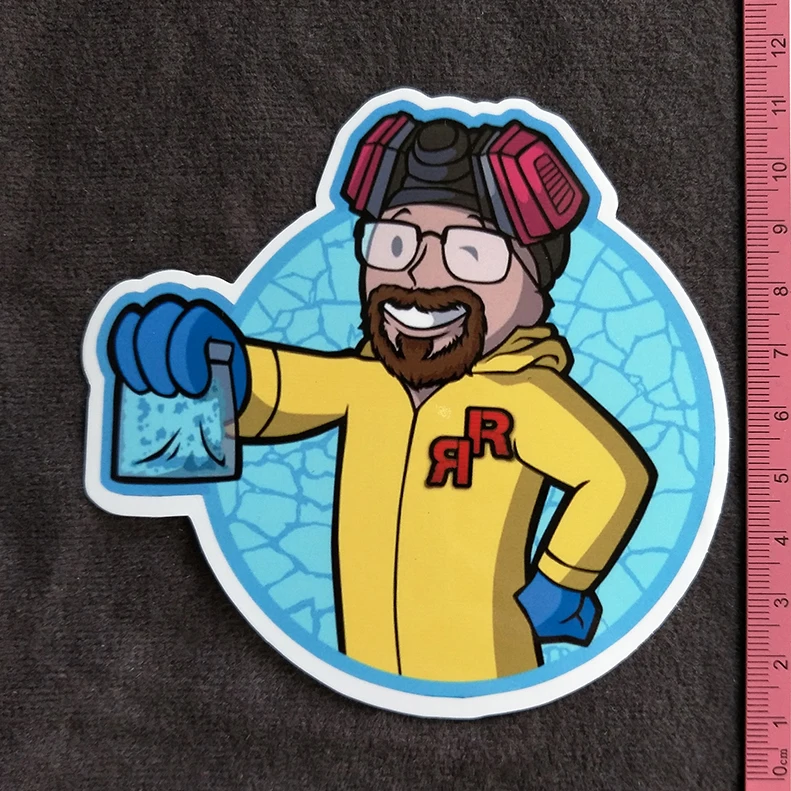 Y101 # Breaking Bad PVC наклейки для путешествий чемодан Настенный Чехол велосипеда