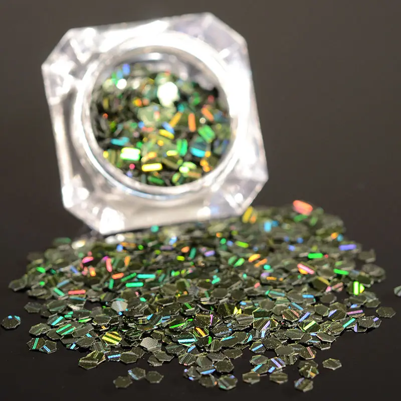 Pattern 16 2g 1 коробка лазерные серебряные блестки для ногтей пыль мульти форма советы лак для ногтей Сделай Сам хлопья украшения Маникюр - Цвет: Pattern 16 2g