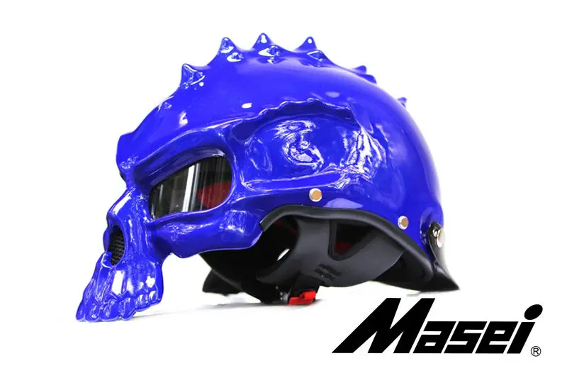 489 маска с черепом двойного назначения мотоциклетный шлем Capacete Casco Новинка Ретро шлем мотоциклетный полушлем для скутера