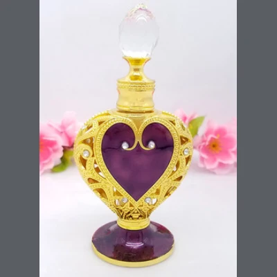 12ML deep purple 10/12 мл Сейлор Мун бутылки многоразового использования Красочные Стекло пустой парфюмерный дом-контейнер с Свадебные украшения флакон для духов многоразового использования - Цвет: 12ML deep purple