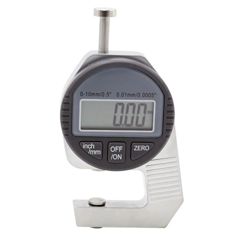 Portable Large LCD Electronic Thickness Gauge Mini 0.01 mm Digital Meter 0-12.7 With Small Head | Инструменты