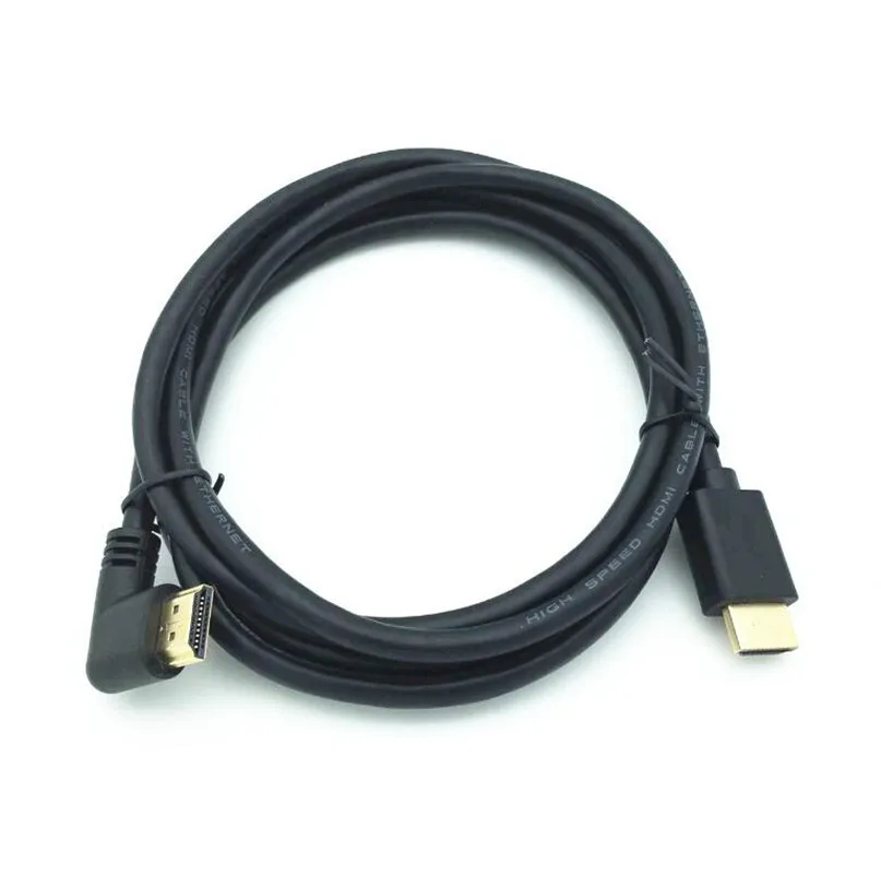 4K * 2K 60HZ HDMI 2 0 A папа к v2.0 кабель вниз и вверх влево вправо Угловой 90 градусов