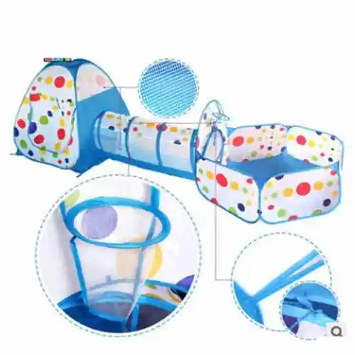 Детская палатка FlyingTown 3 в 1 модные игрушечные палатки для детей|toy tents|pool tenttent toy |