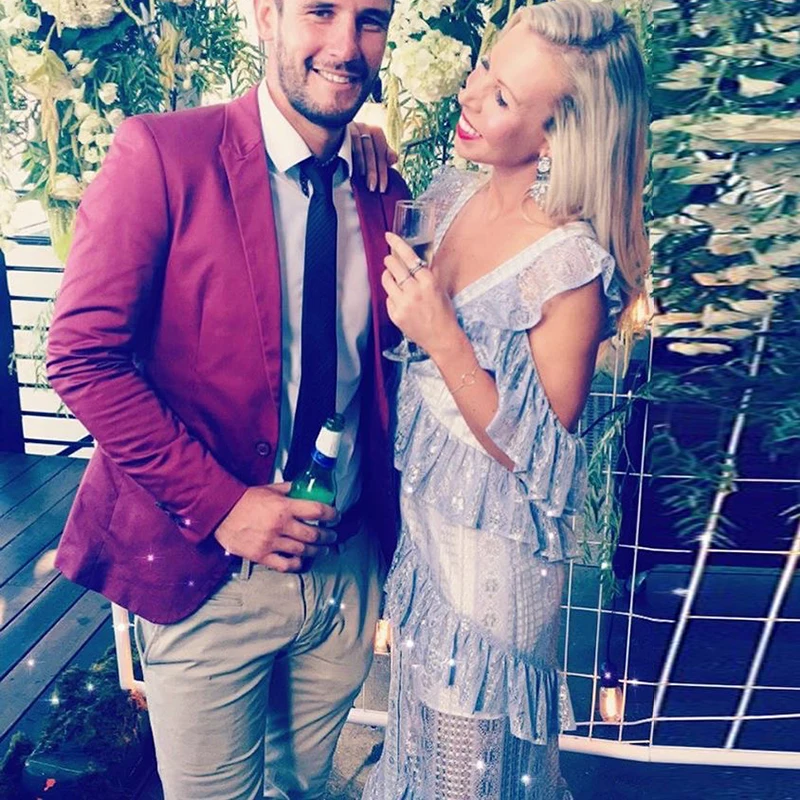 2018 Новый Boho оборками Frill Midi платье женские осенние открытыми плечами спинки