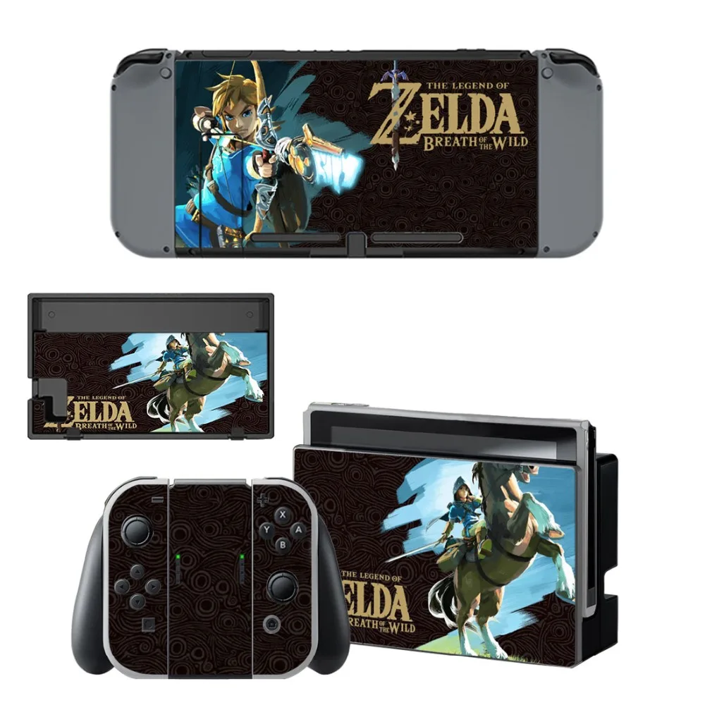Легенда о Зельде Виниловая наклейка для защиты кожи Nintendo переключатель NS консоль