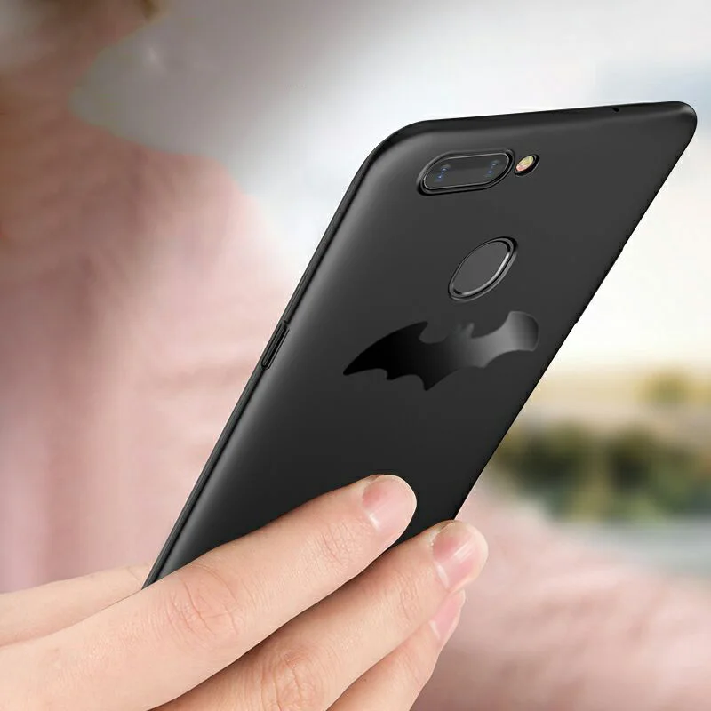Coque Luxury Slim Matte Hard Pc Batman Phone Case For Oneplus 6 6t 5 5t Back Cover Shockproof |