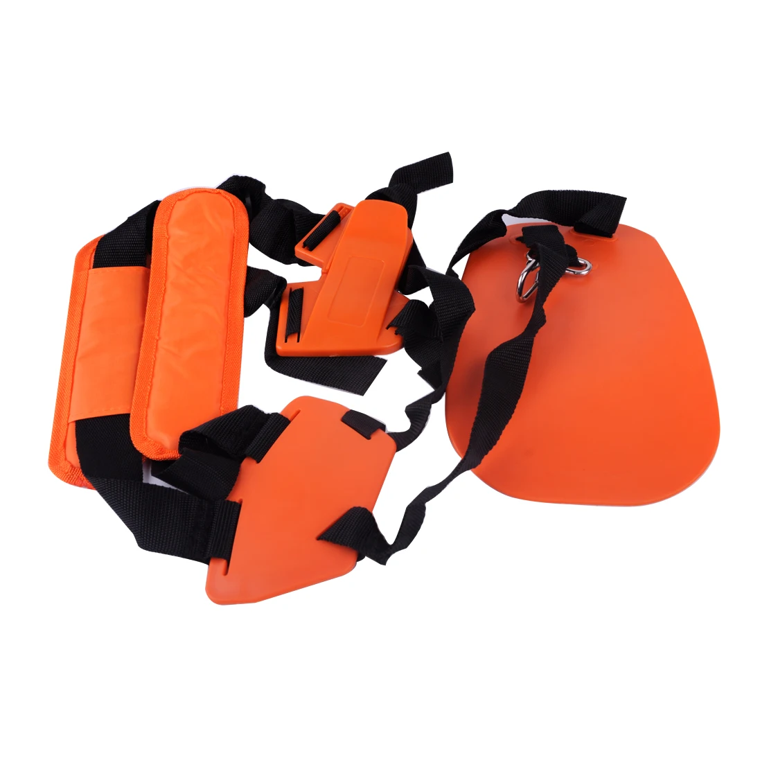 LETAOSK оранжевая газонокосилка с двойным плечевым ремнем садовая подкладкой для