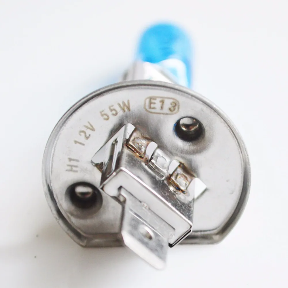 Hippcron 12V 55W H1 ксеноновый темно-синий 5000K кварцевый стеклянный супер белый