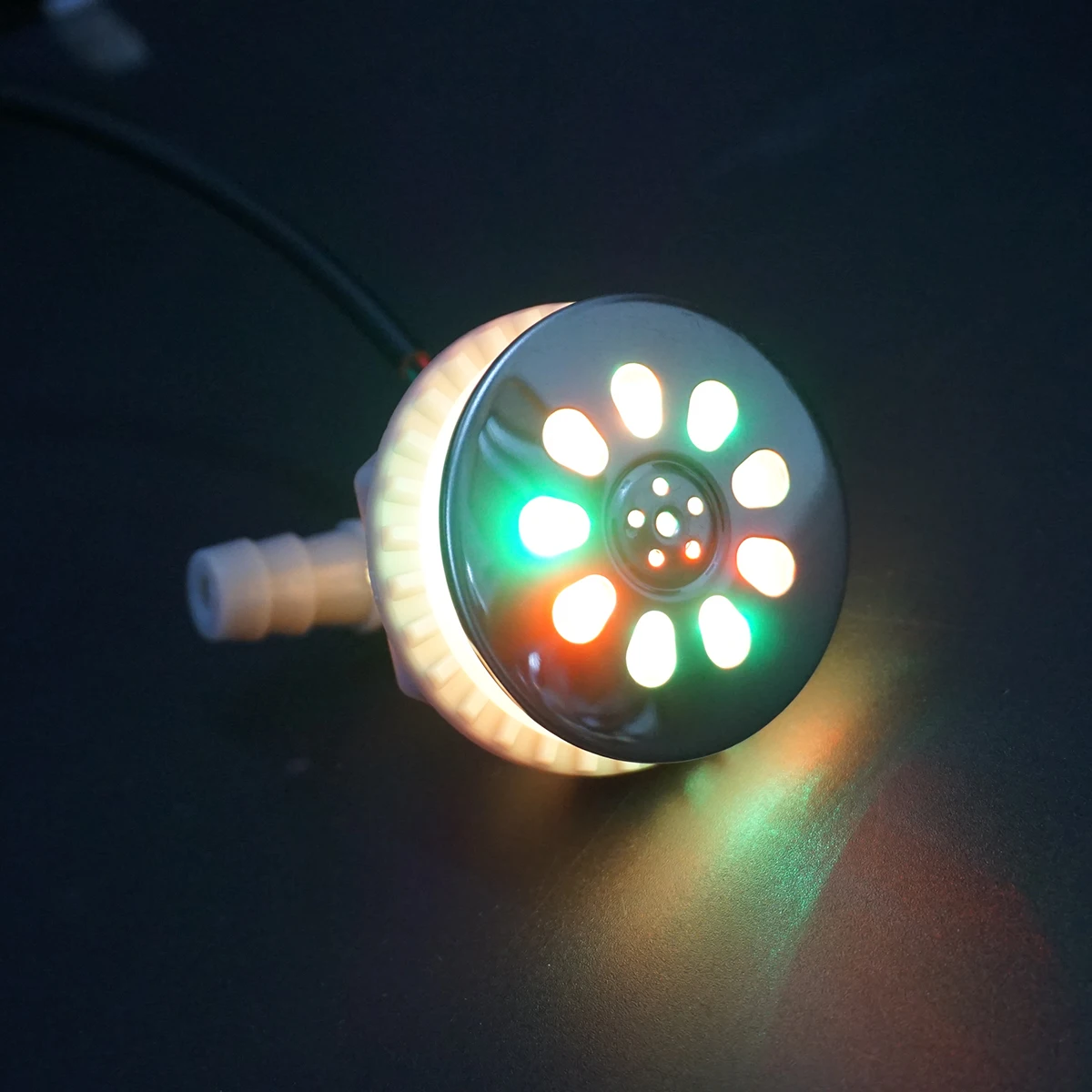 Светодиодный для ванны джакузи спа реактивный свет RGB хроматерапия пузырьковый