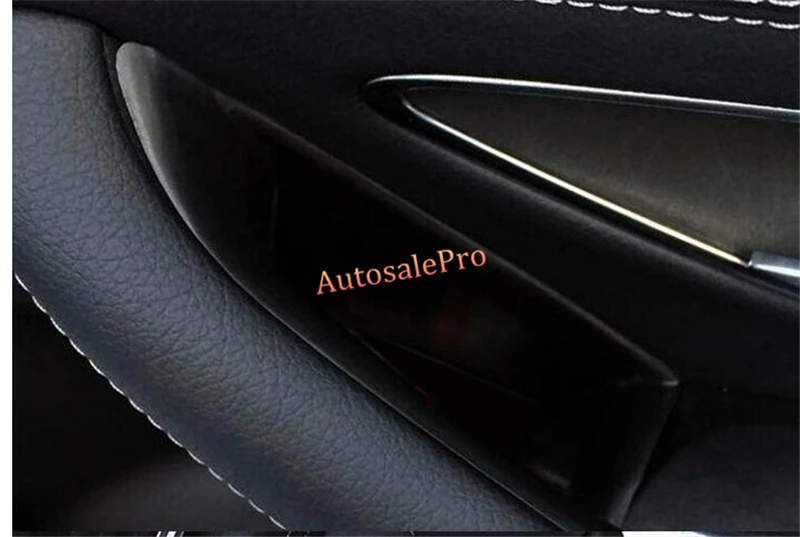 Black console Interior Front Rear Side Door Storage Box phone Holder For Benz E Class W213 2017 | Автомобили и мотоциклы