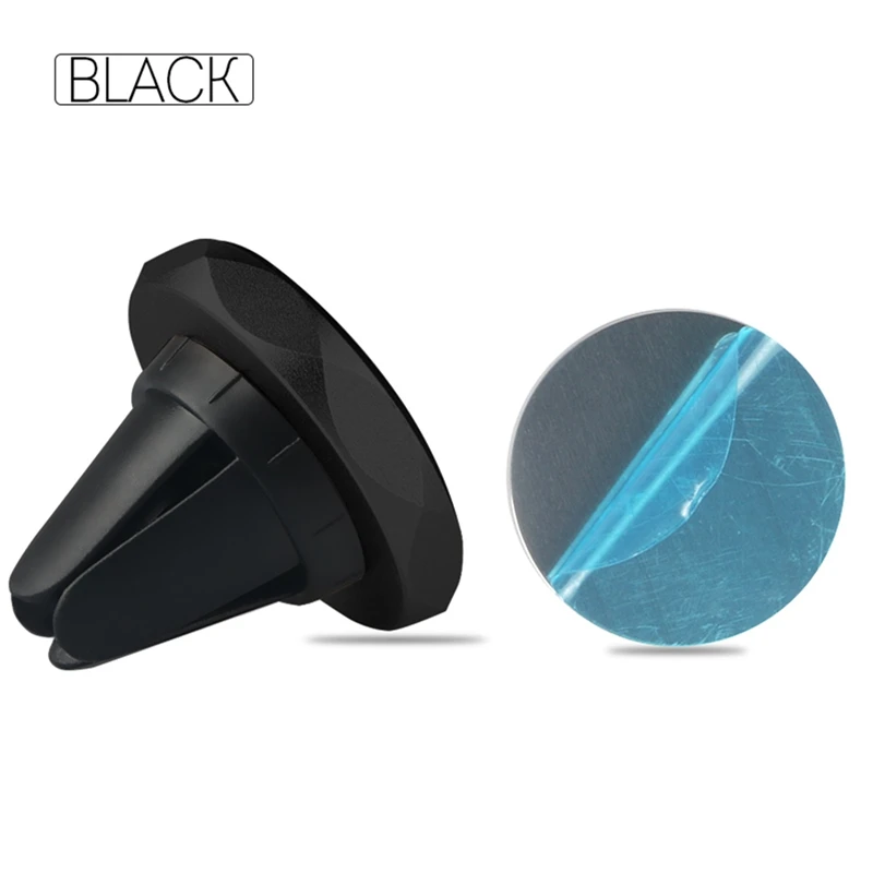 Black Not Rotatable Автомобильный магнитный держатель для iPhone 6, 7, 8 Plus, XS MAX, 11, автомобильный держатель для телефона Xiaomi note 7, мобильный телефон, 360 градусов, gps, подставка - Цвет: Black Not Rotatable