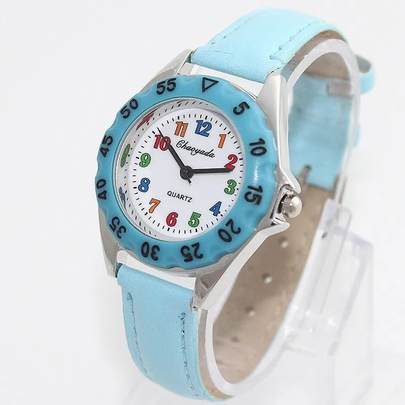 100 шт./лот детские часы с героями мультфильмов Модные кварцевые наручные