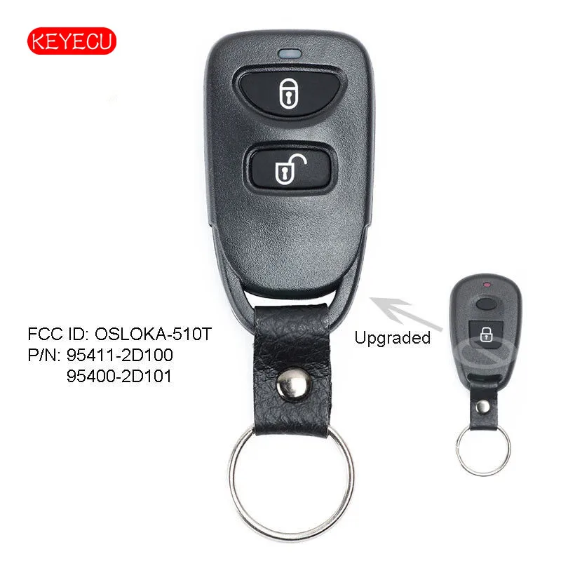 Обновленный дистанционный ключ Keyecu 308 МГц для Hyundai Elantra Sante Fe 2001-2003 FCC: Φ | Автомобили