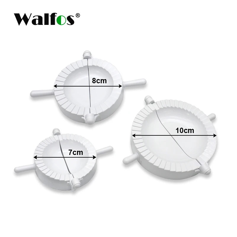 WALFOS 3 шт./компл. пищевые пластиковые формы пресс для теста Равиоли форма