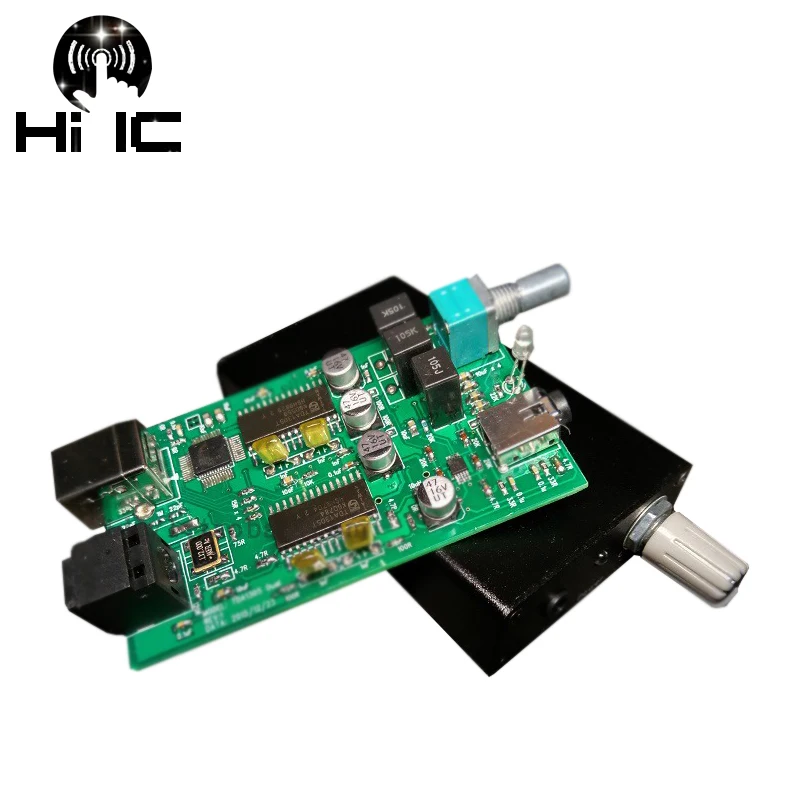 CM108 + двойной TDA1305T USB DAC Amp декодер звуковой карты от IIS/I2S до 3 5 мм оптический