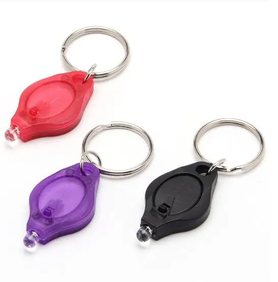 Светодиодные сувениры для вечеринки свет брелок белый УФ Фиолетовый ромбовидная