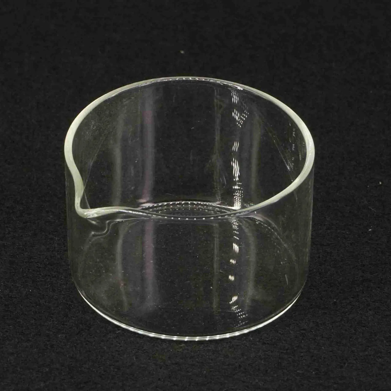 Лабораторная посуда 60 мм с носиком для эксперимента по кристаллизации|lab glass|glass