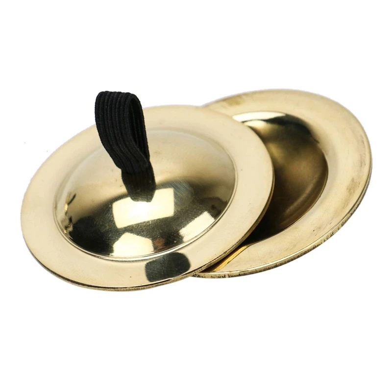 4 шт. Танцы палец цимбалы тарелки пальчиковые Золотой - Цена: 947,69 руб.