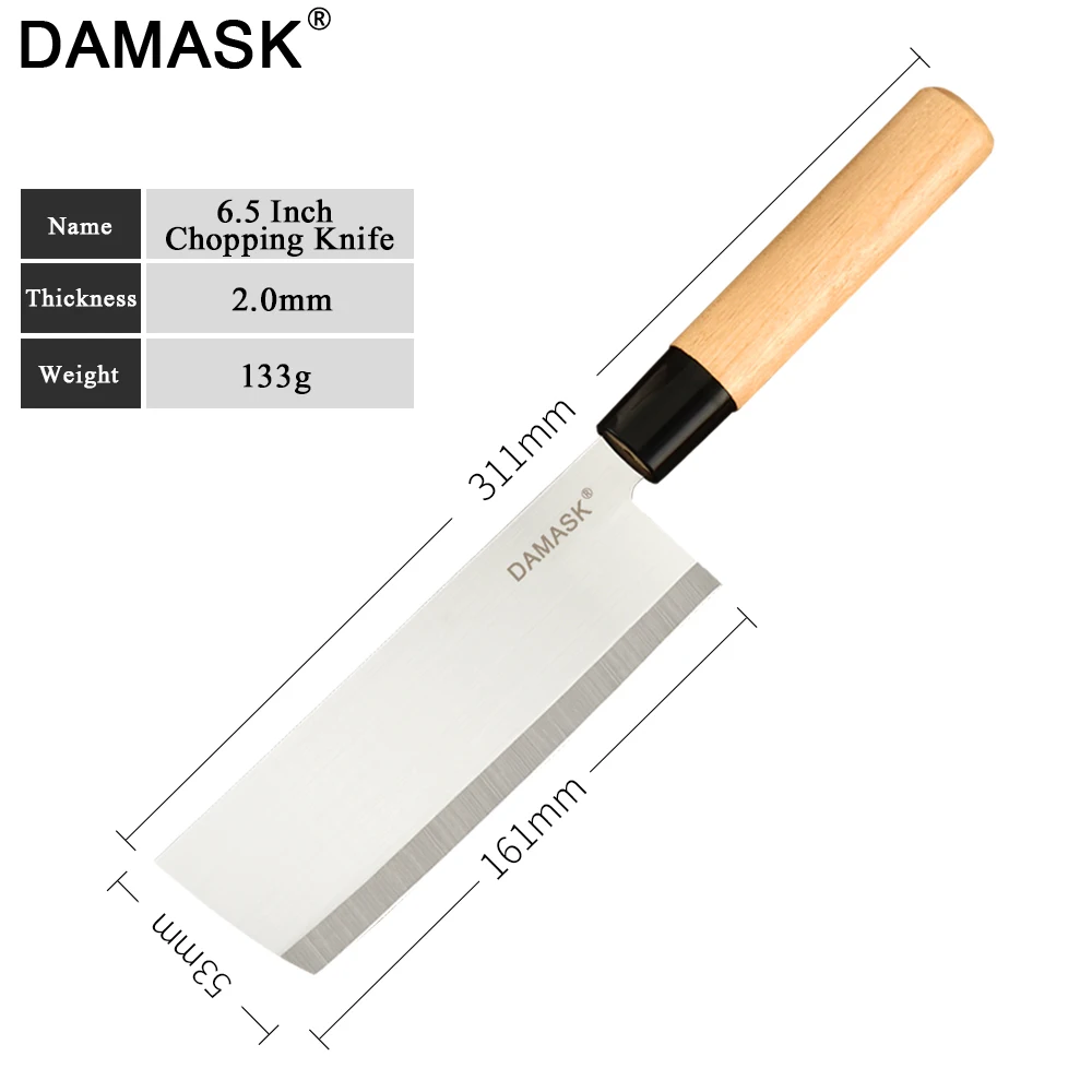 Японский режущий инструмент DAMASK кухонный нож ножи шеф повара из нержавеющей