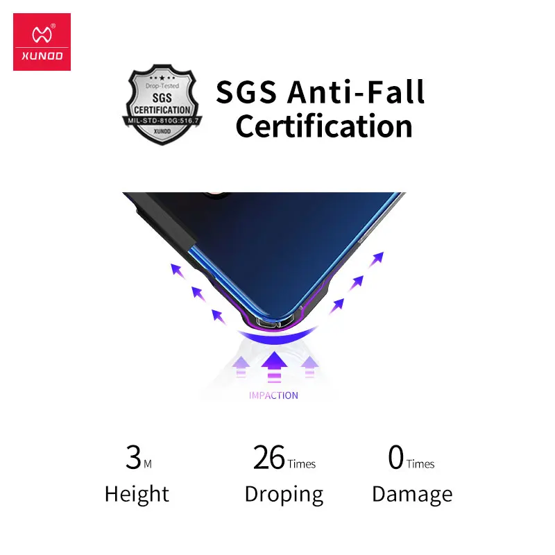 XUNDD Case For Xiaomi Redmi K20 Pro Mi 9 T Pro Note 8 Pro 9s Case Ring Protective Cover Bumper Original Transparent Shell