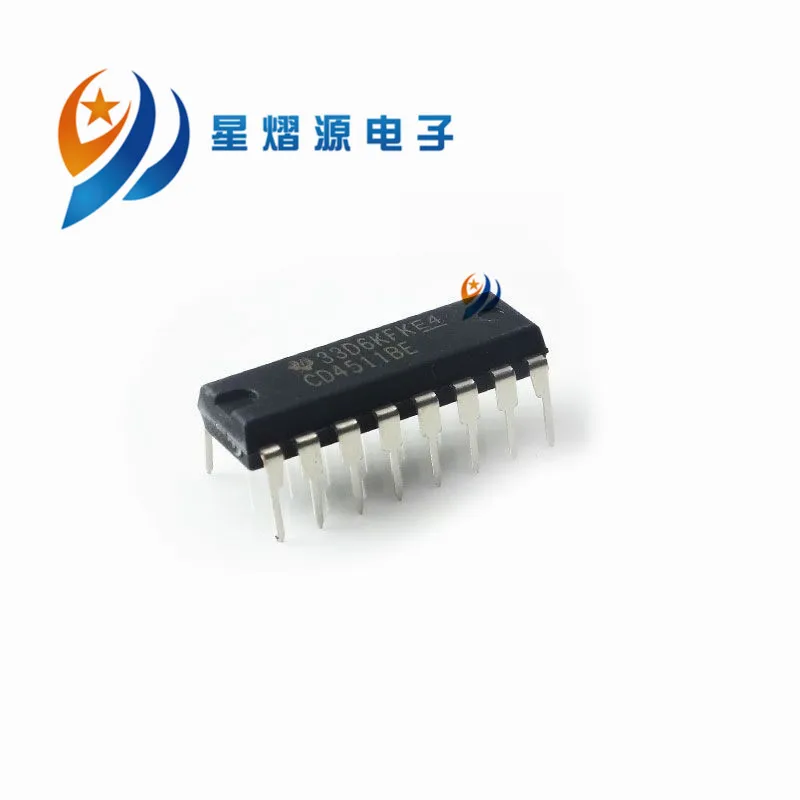 

10PPCS-50PCS CD4511BE CD4511 DIP-16 NEW IN STOCK