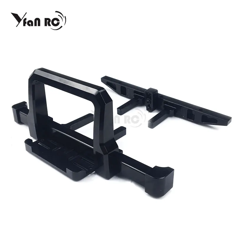 

Free Shipping1:10 RC Cars Front Rear Bumper Set For TRX-4 TRX4 TRX 4 Crawler Black Upgrade Auto Parts