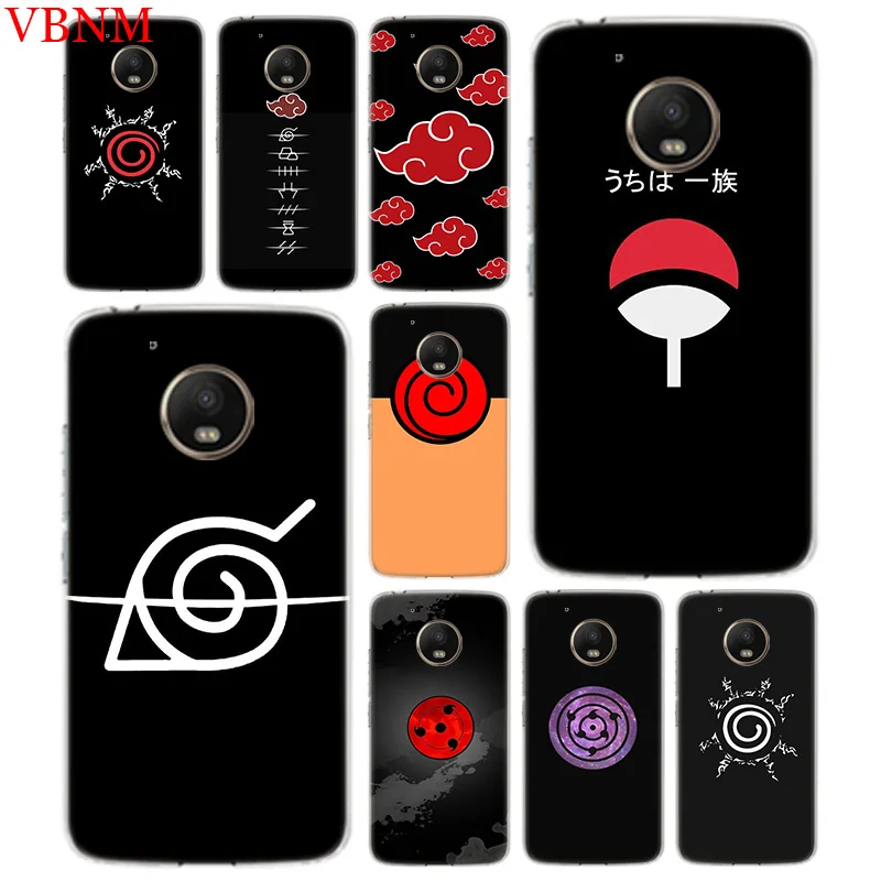 Наруто Маркер Черный силиконовый чехол с рисунком для Motorola G5 G5S G6 E4 E5 G7 Plus Moto G4 Play Art