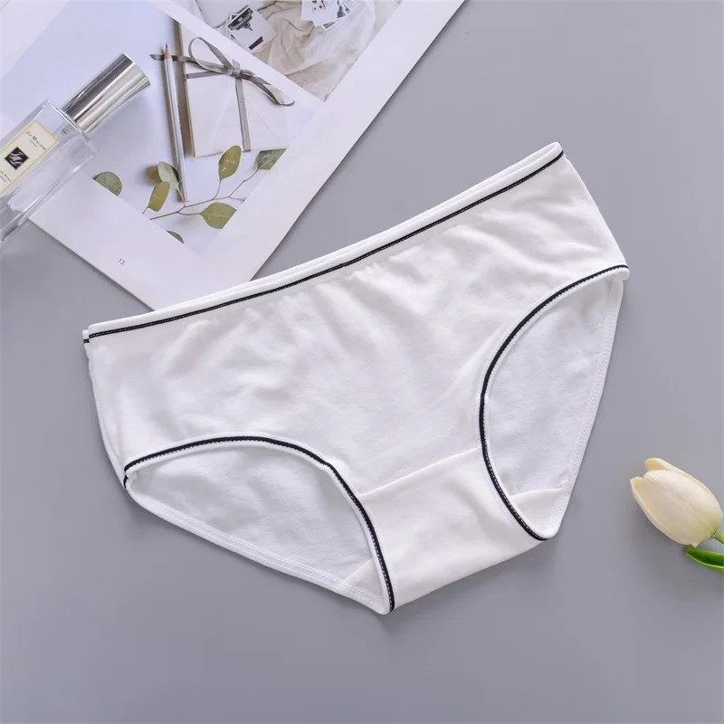 4 шт./Лот женские трусы удобное хлопковое нижнее белье бесшовное женское