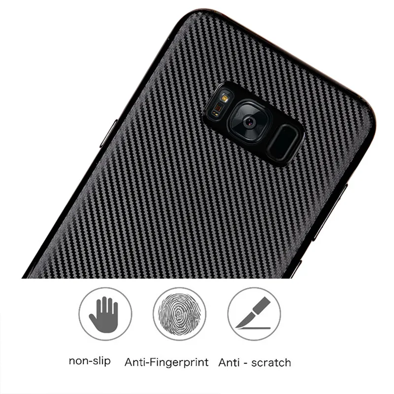 WolfRule sFor Case Samsung Galaxy S8 Cover Luxury Full Protection Soft TPU For Funda G9500 Phone Shell |