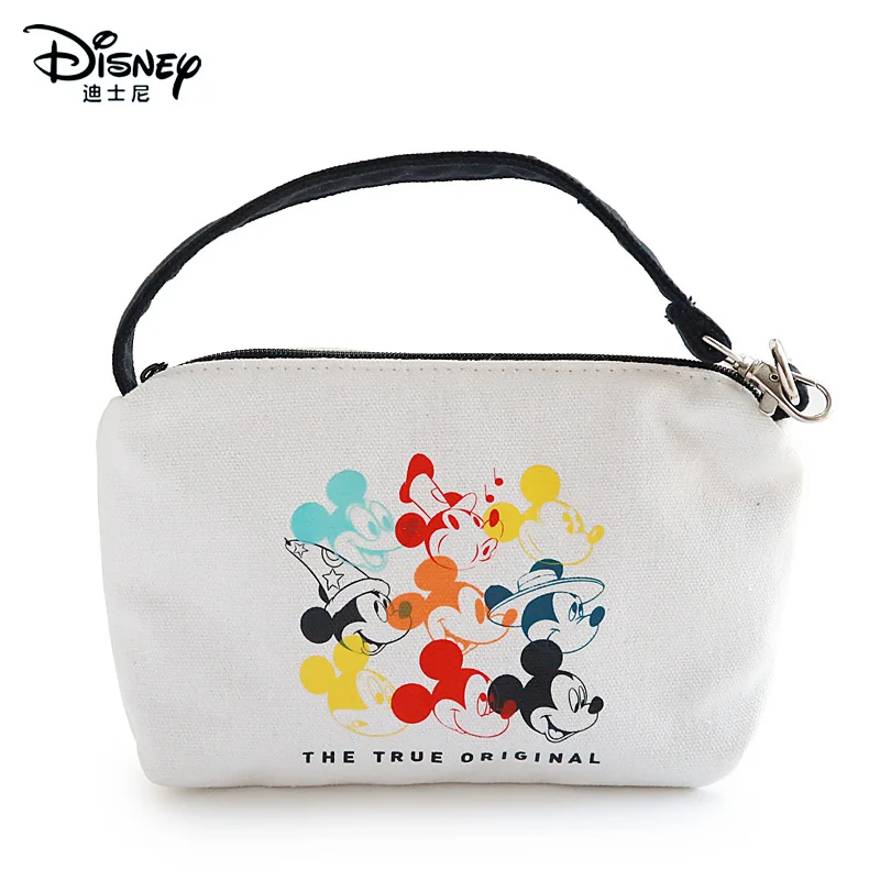 Mickey Дисней Мумия сумка Детские маленькие Пеленки сумки мультфильм Микки Маус Сумочка Косметичка хранения кошелек Микки сумка для мамы девочки подарок - Цвет: Mickey